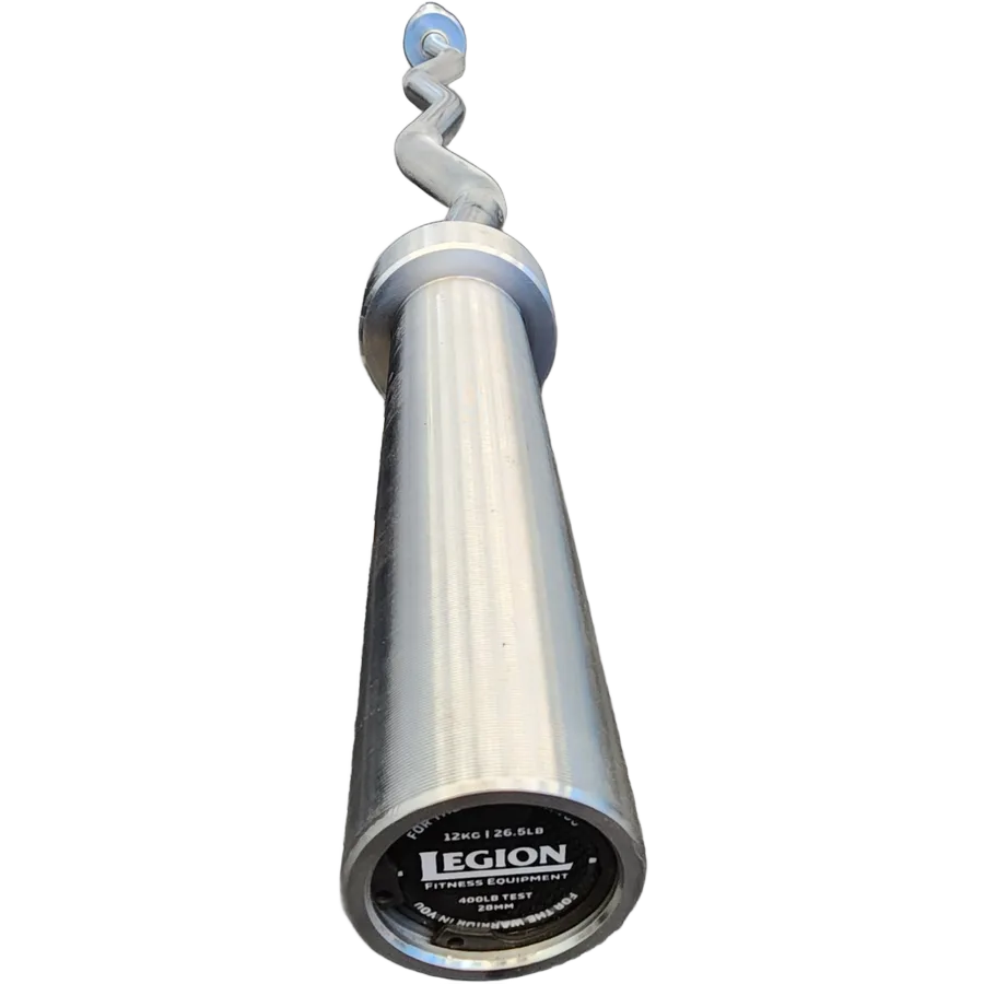 Legion 54" Olympic EZ Curl Bar, Chrome