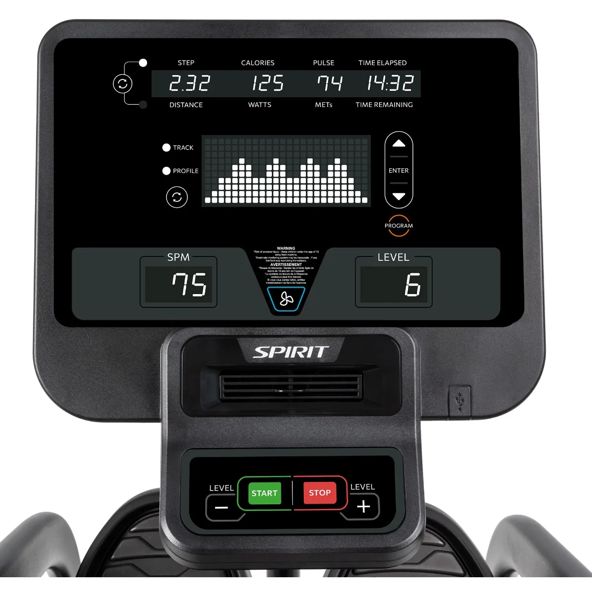 CRS800S Recumbent Stepper