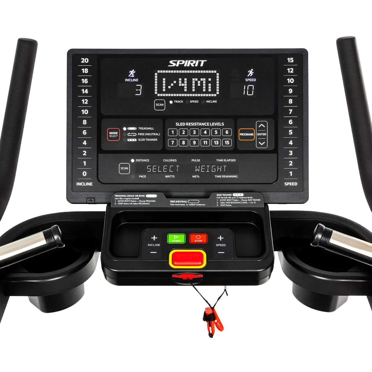 CTSBS900 Slat Belt Sled Treadmill
